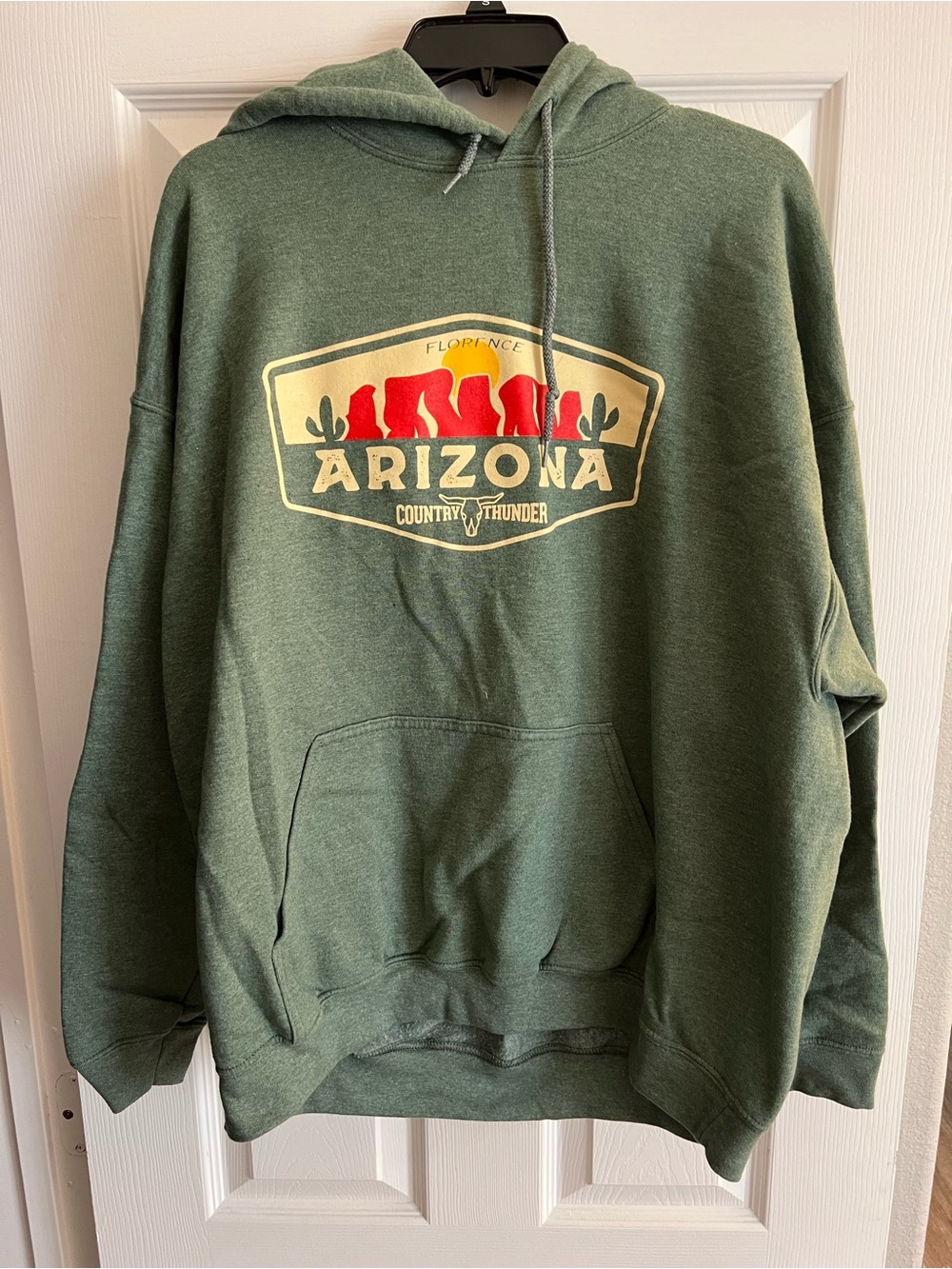 Country Thunder Music Festival Arizona Hoodie Sweatshirt - Green